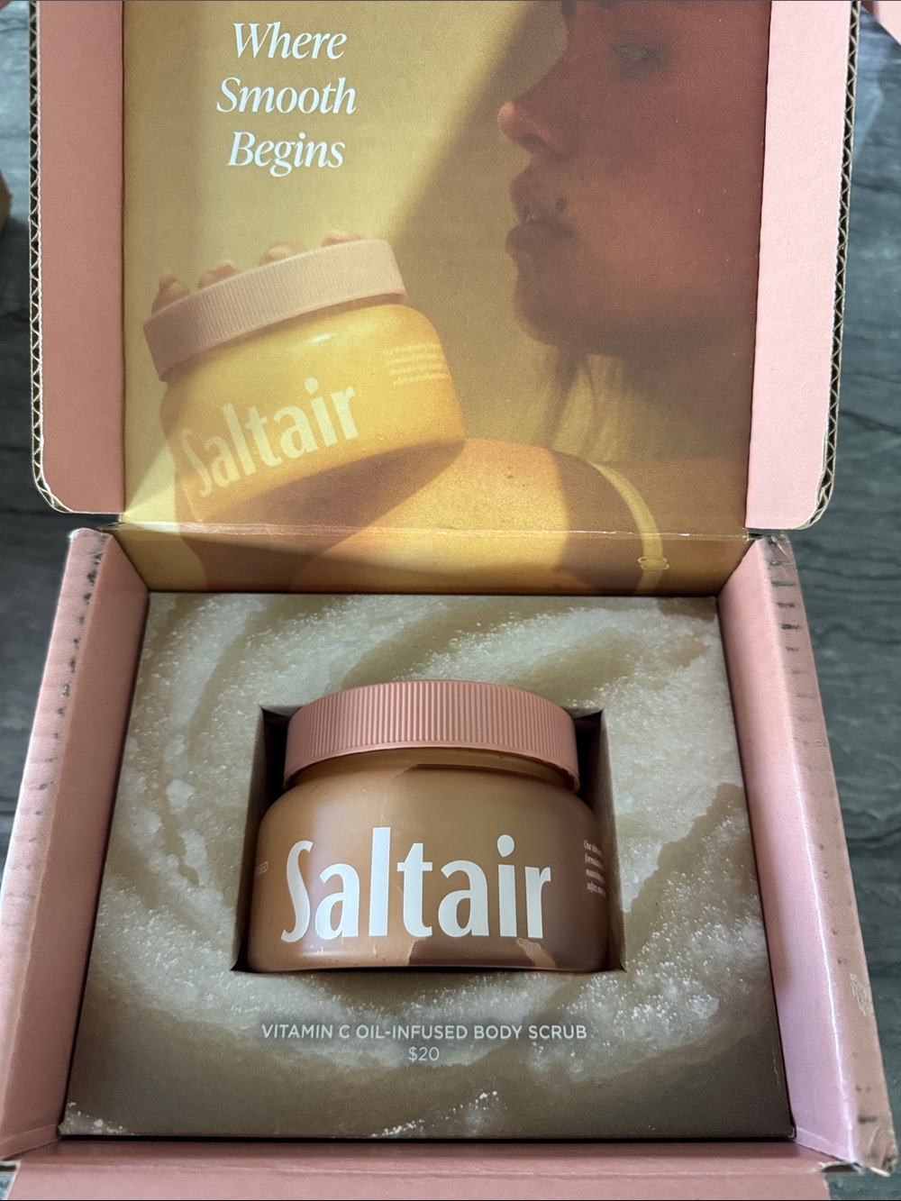 UNOPENED Saltair Vitamin C Oil-Infused Body Scrub